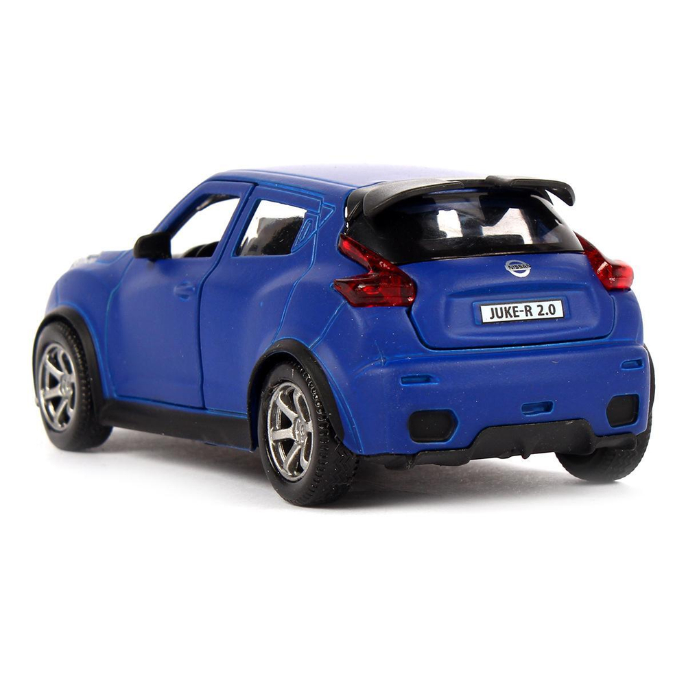 Модель ин. мет. "Nissan Juke-R 2.0 Soft" 12см, двер, багаж, синий, коробка JUKE-12FIL-BU (Технопарк)