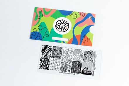Swanky Stamping Пластина для стемпинга 158
