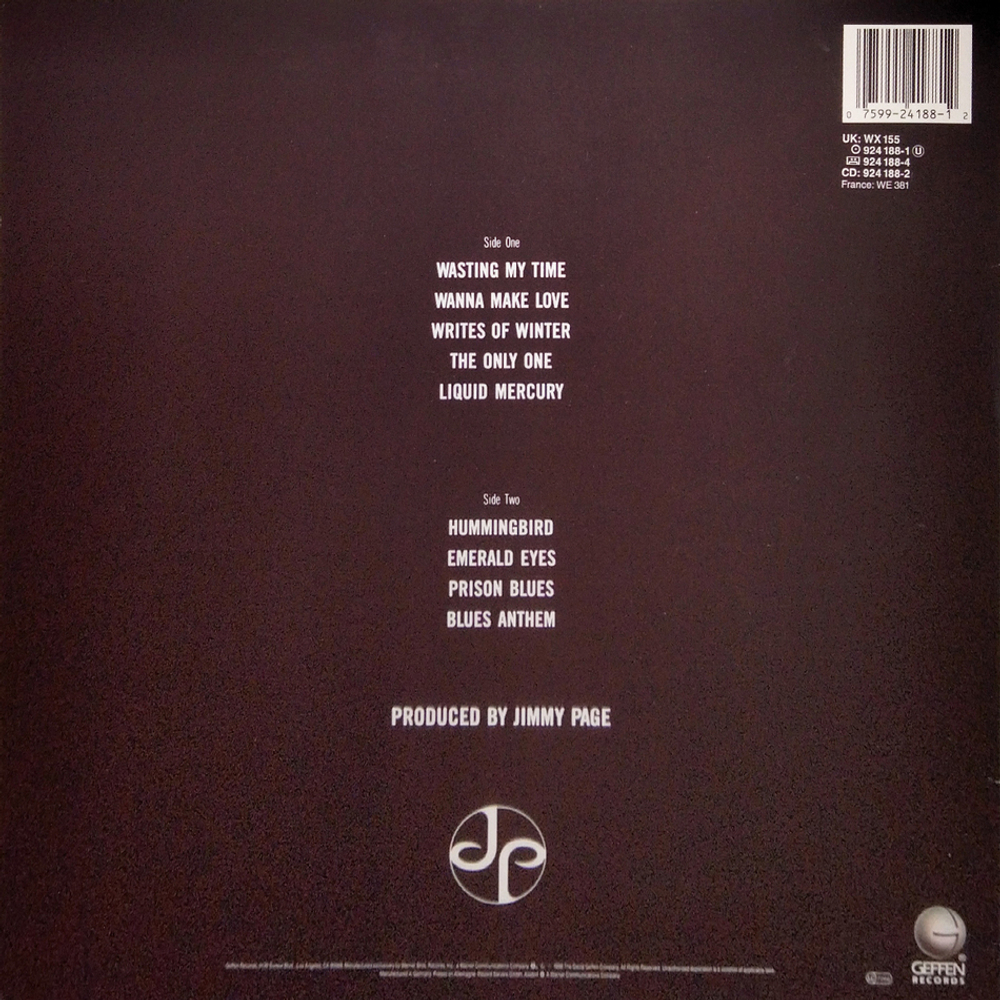 Jimmy Page / Outrider (LP)
