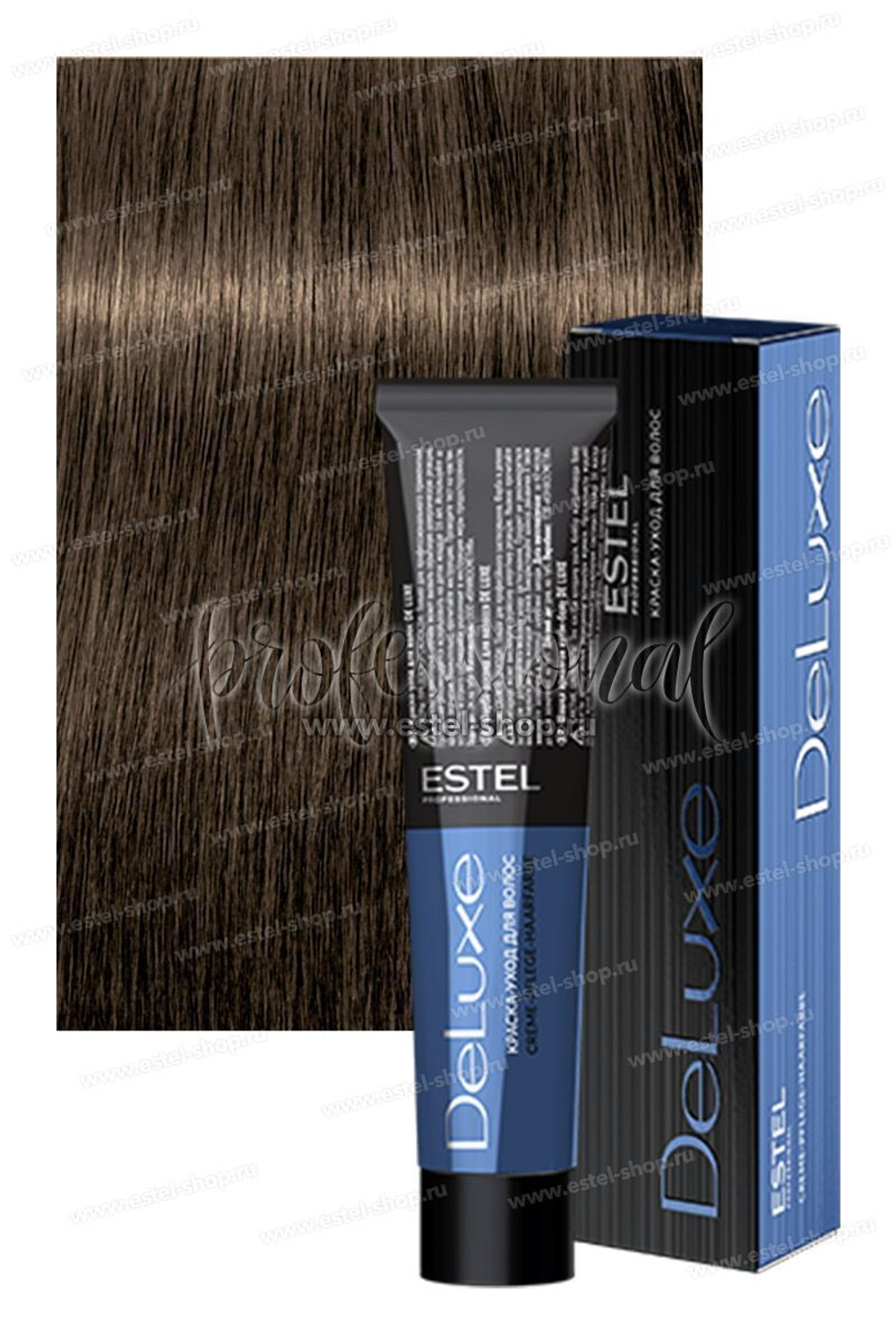 Estel DeLuxe 5/0 Светлый шатен 60 мл