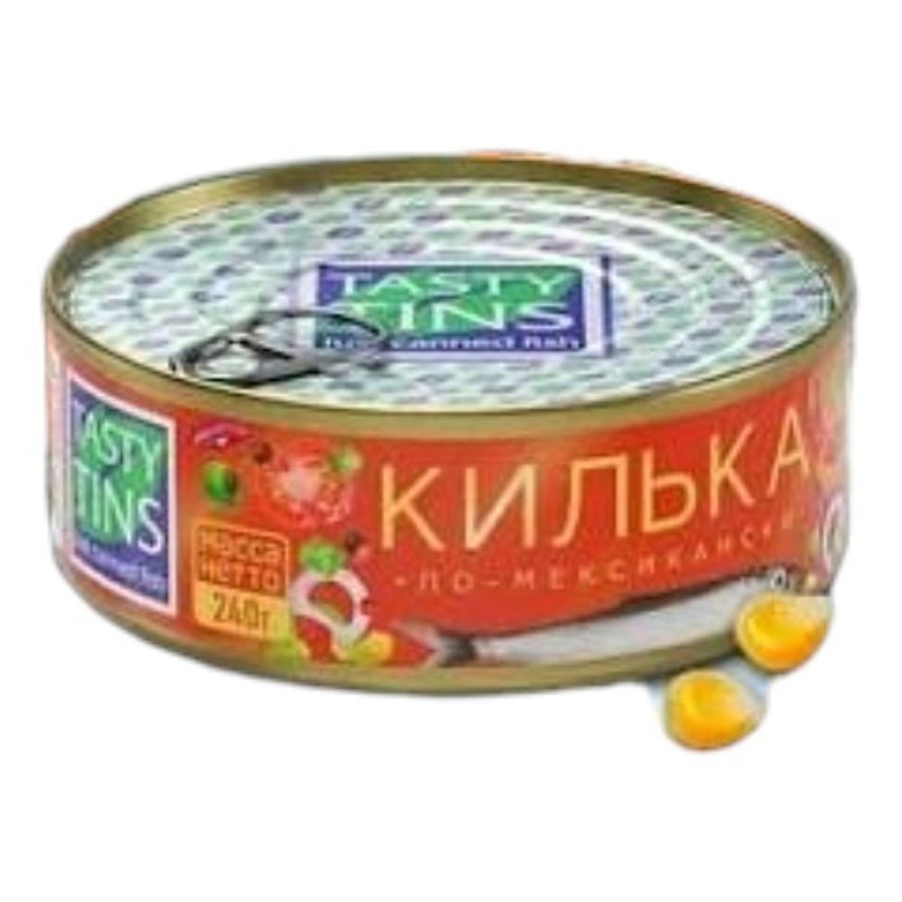 Килька по-мексиканский обж в т/с с Овощами "ВК" 240г