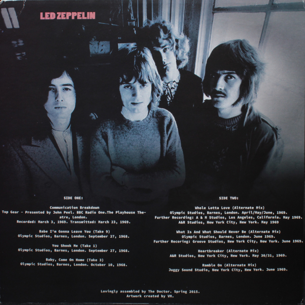 Led Zeppelin / From Barnes To New York (LP)