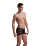 Мужские трусы-хипсы с кружевом Doreanse Black Lace (Размер: XXL) (Цвет: черный)