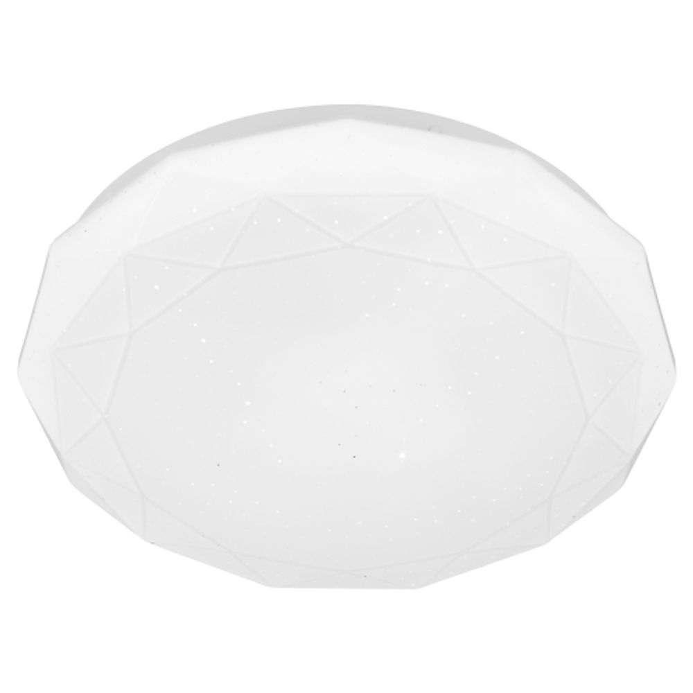 Светильник потолочный светодиодный ЭРА Классик без ДУ SPB-6 Slim Sparkle 24W-4K 4000K | Светильники SPB-6 без ДУ