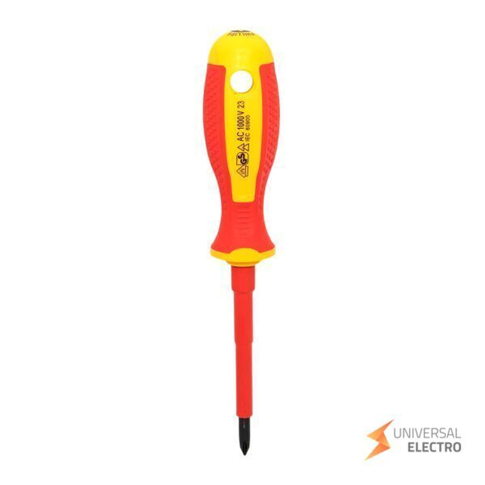 Отвертка Expert PH1x80 мм 1000В EKF