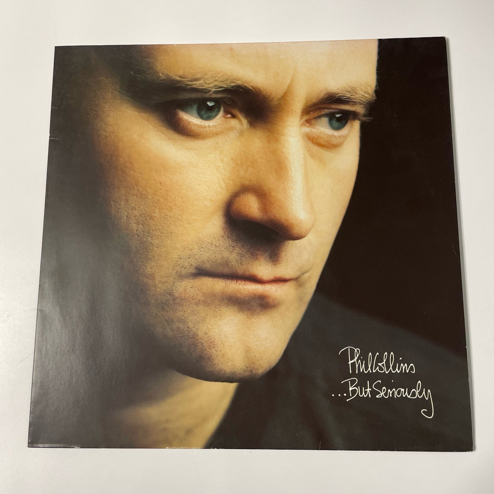 Винтажная виниловая пластинка LP Phil Collins But Seriously (Германия, 1989)