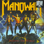 Manowar ‎– Fighting The World (Европа 2024г.) Blue