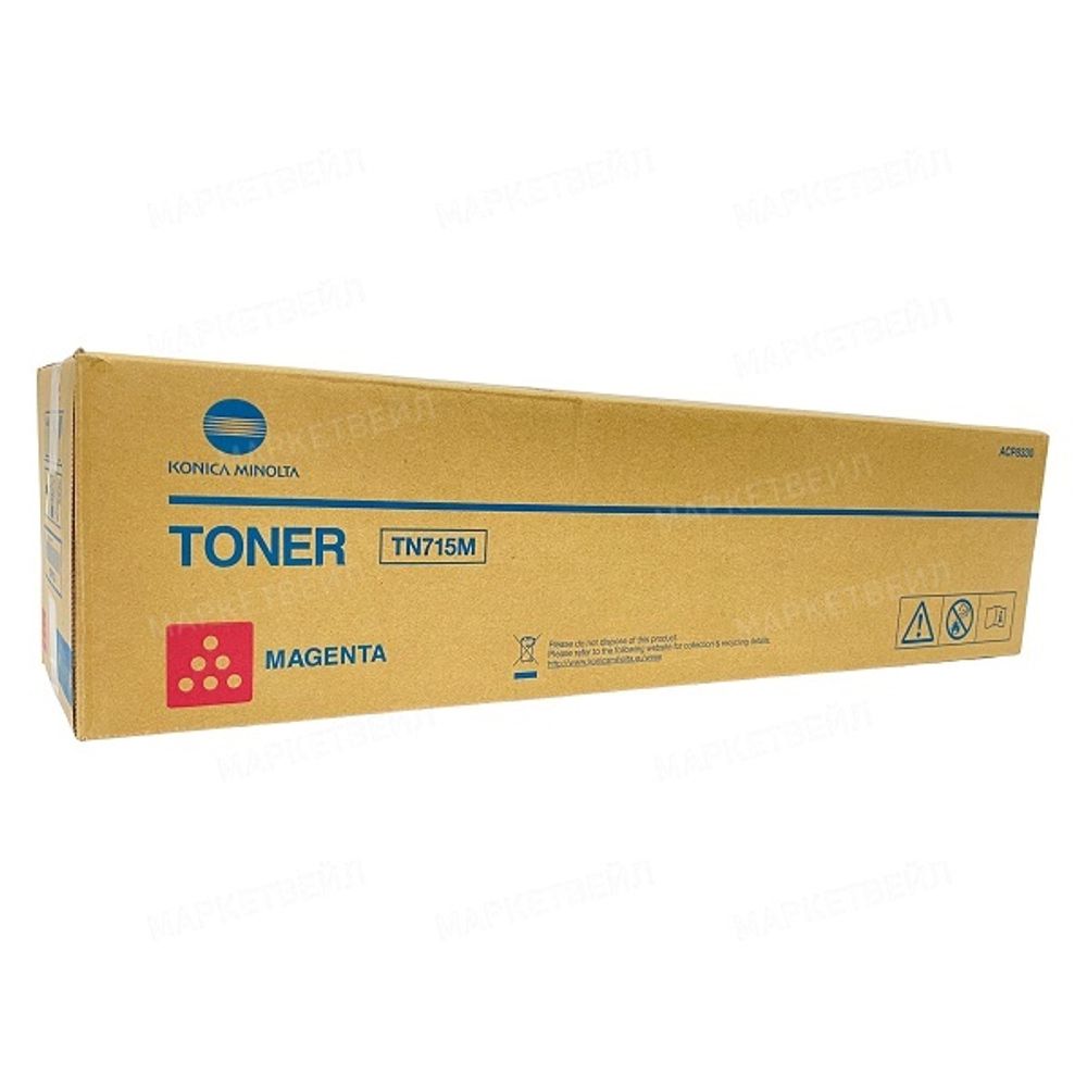 Тонер-картридж Konica-Minolta TN-715M для bizhub C750i, AP C750i пурпурный