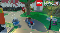 LEGO Worlds (диск для PS4, полностью на английском языке)