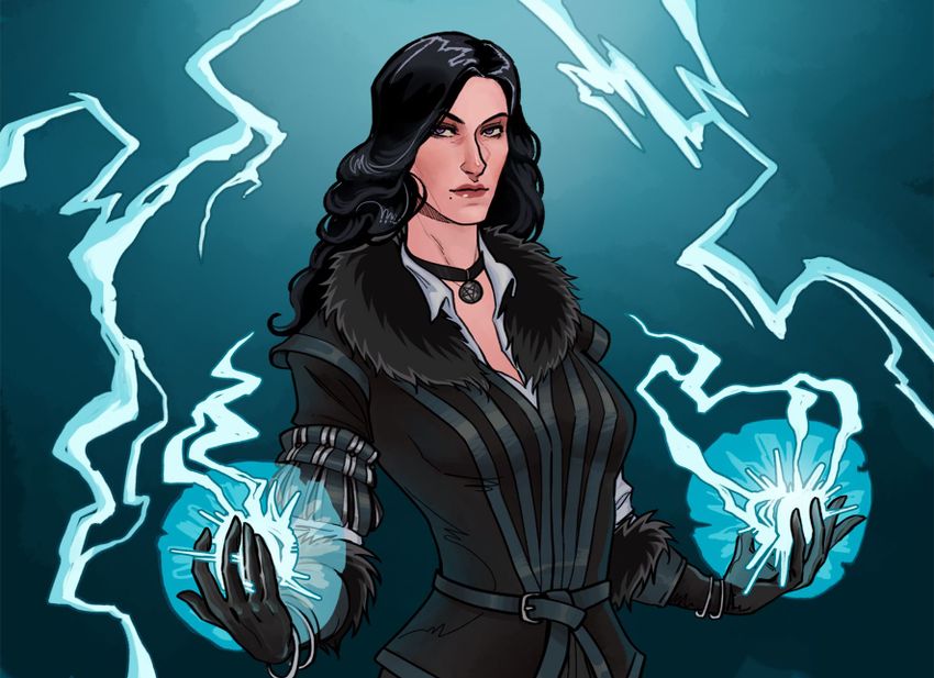 Открытка "Witcher: Yennefer"