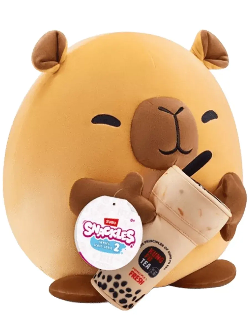 Мягкая игрушка Зуру Snackles Капибара серия 2
