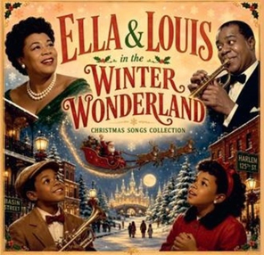 Ella Fitzgerald And Louis Armstrong / Ella & Louis In The Winter Wonderland - Christmas Songs (LP)