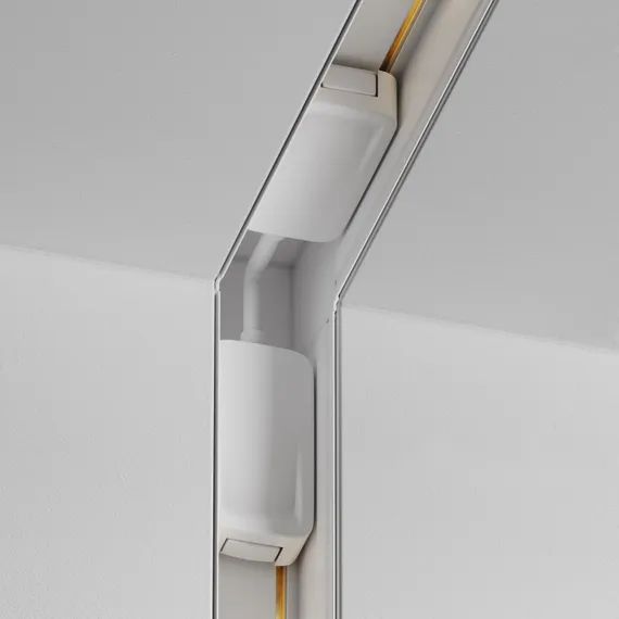 Соединитель угловой Accessories for tracks Radity TRA084CT-12W Maytoni