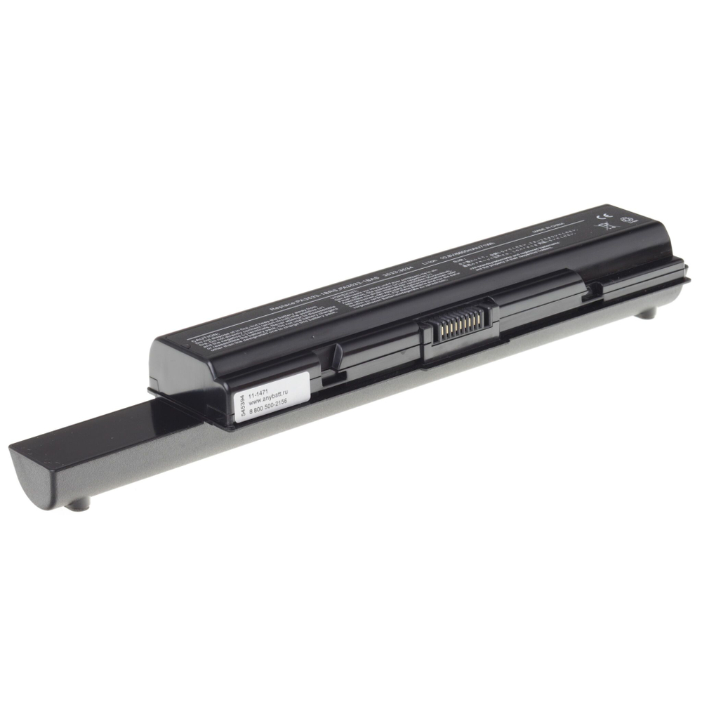 Аккумулятор усиленный AnyBatt 6600mAh для ноутбукаToshiba PA3533U-1BRS, PA3727U-1BRS, PA3534U-1BAS