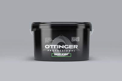 Шпаклевка готовая акриловая OTTINGER Basis Joint белая 5кг