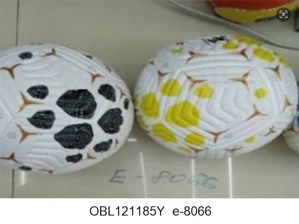 Мяч футбольный 5 размер 400гр. PVC, микс цветов, сет. е-8066