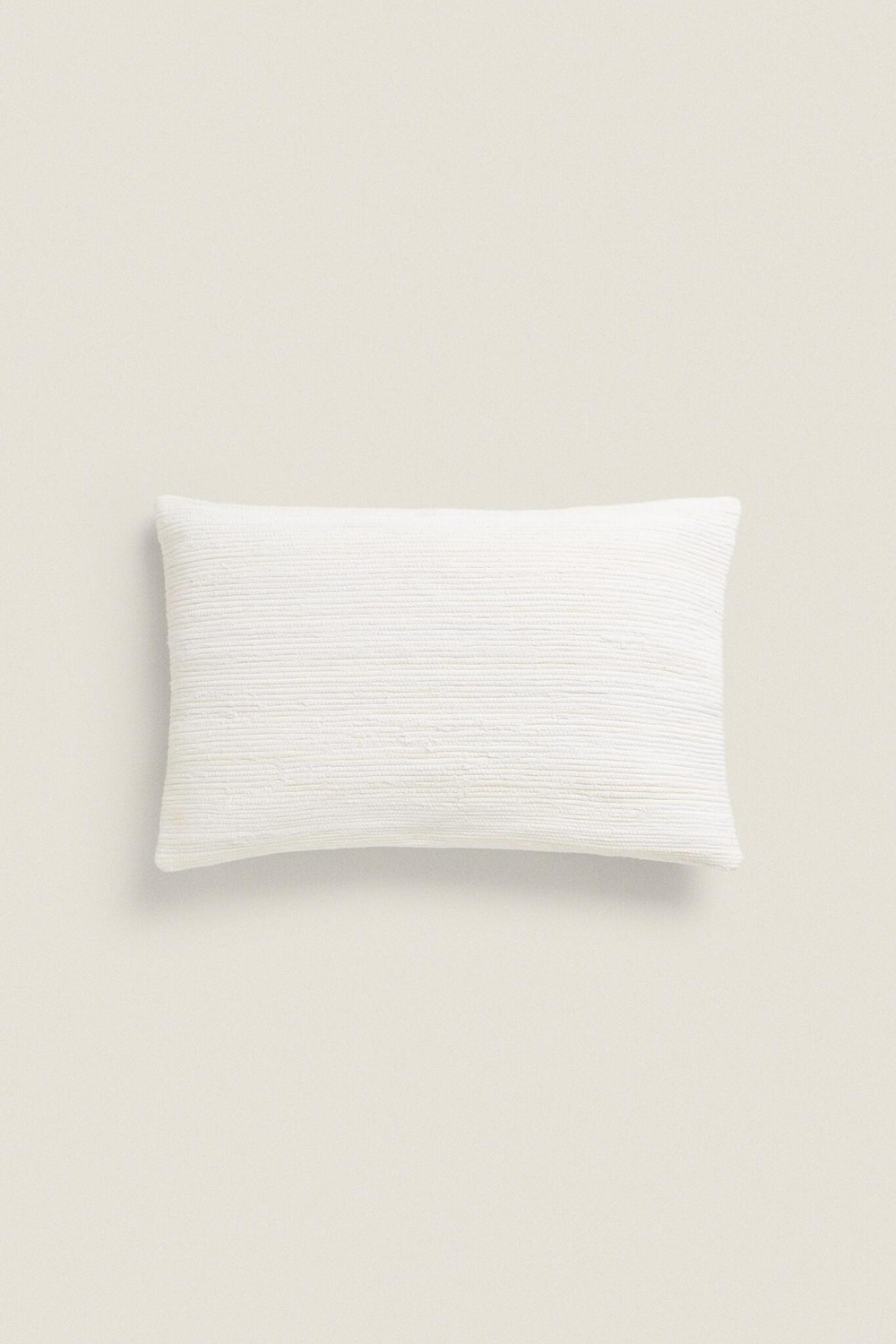 ZARA HOME ЧЕХОЛ ДЛЯ ДЕКОРАТИВНОЙ ПОДУШКИ, ЭКРЮ