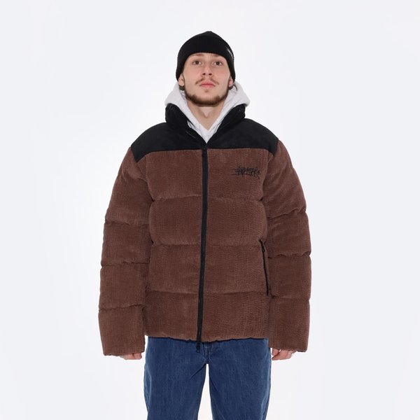 Куртка Anteater Downjacket (velvet-combo-brown) артикул: - купить в магазине Дайс