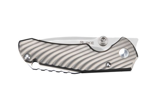 Складной нож Ruike M671-TZ c клинком из стали 154CM, рукоять титан
