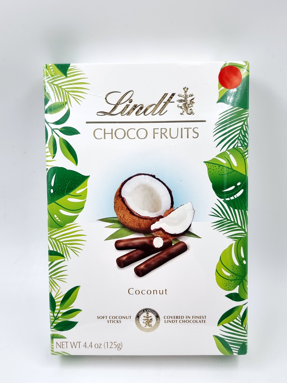 Кокосовые палочки в шоколаде Lindt Choco Fruits Coconut Sticks 125 г (из Финляндии)