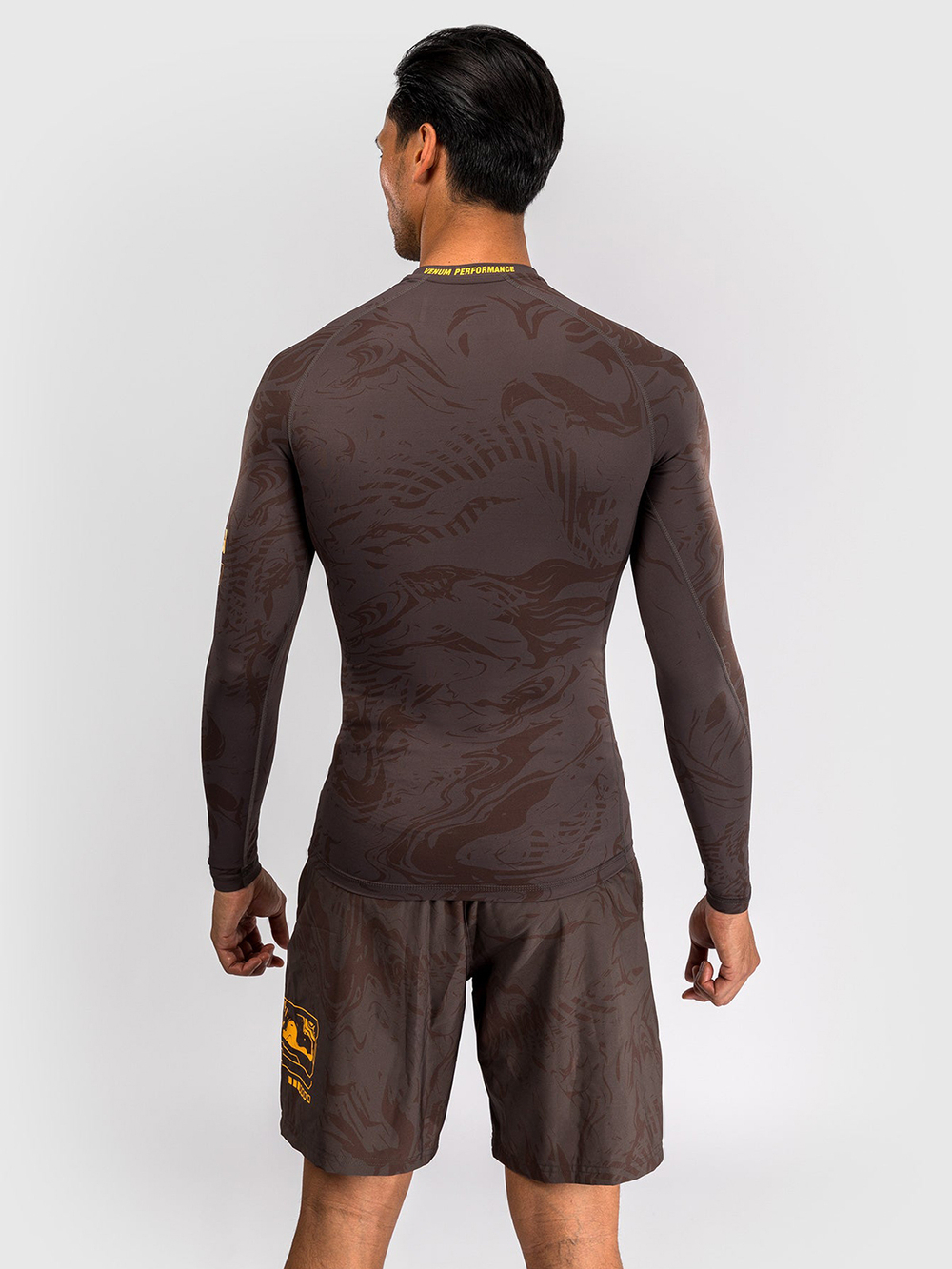 Рашгард UFC Fusion by Venum Fight Week Dark Brown L/S