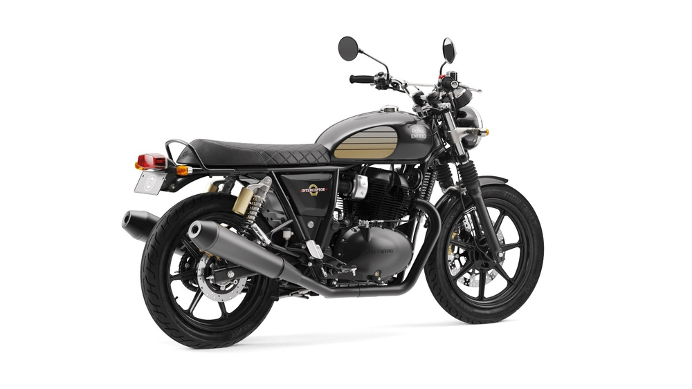 Royal Enfield Interceptor 650 Black Ray (Black Alloy)