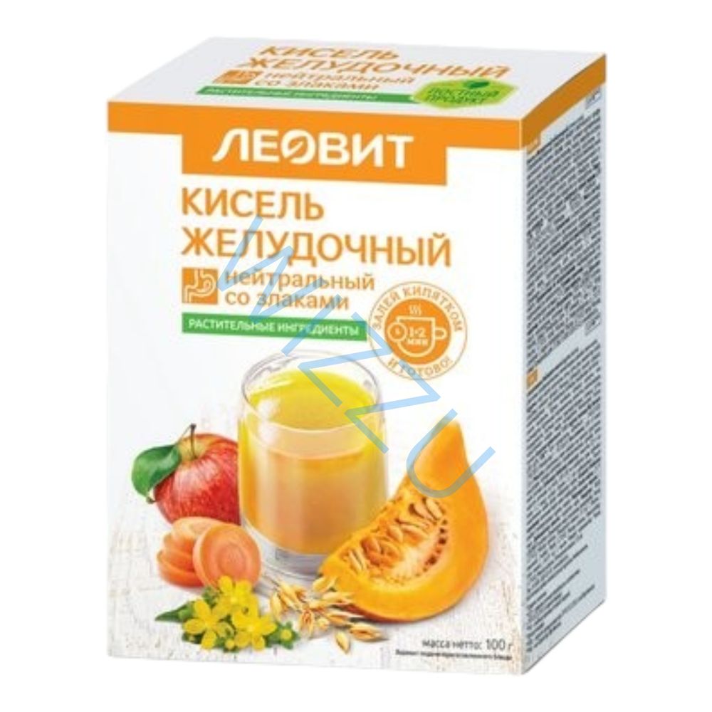Кисель Леовит Желудочный нейтральный 20гр*5шт в упаковке