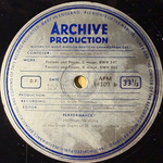 Бах - Хельмут Вальха (Англия 1956г.)