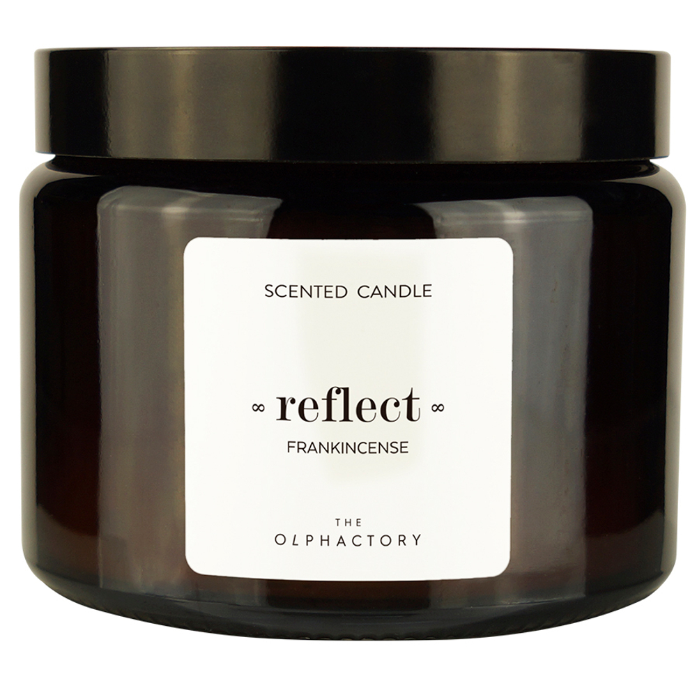Свеча ароматическая the olphactory, reflect, frankinsense, 60 ч