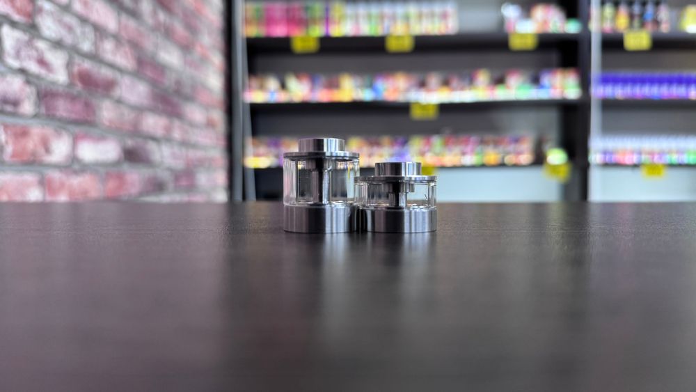 Flash e-Vapor 4.5s+ Replacement Nano Bell Cap (Rekavape clone) Flash e-Vapor 4.5s+ Replacement Nano Bell Cap (Rekavape clone)