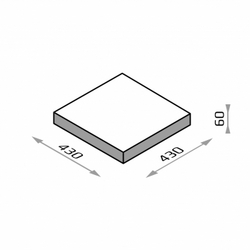 Плита накрывная столбовая Joniec GORC de LUXE GL38