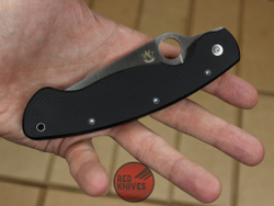 Складной нож Steelclaw Боец-3 (Реплика Spyderco Military) , черная рукоять