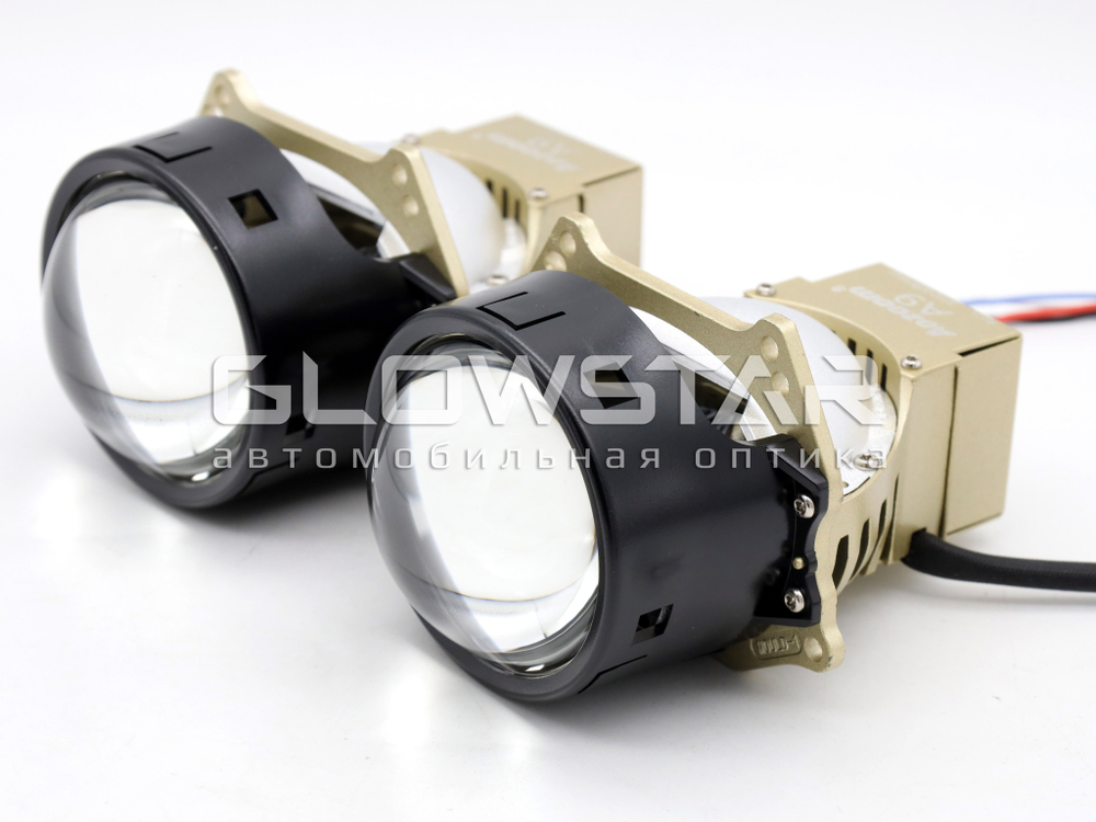 Билед модули Aozoom A9 Original Восходящее солнце 3.0 дюйма, 2 чипа, 5500K, 12V, 50W/58W, крепление 3R (комплект, 2шт)
