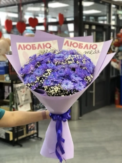 Букеты "Гиганты" из хризантем
