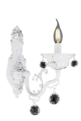 Бра NewRgy B5117/1W WH+SIL, 2×40 Вт, серебристое
