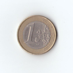 1 евро 2002 года Германия (двор F) VF