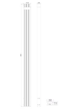 Садово-парковый светильник 30W 4000K A2140PA-1BK чёрный Arneb Arte Lamp