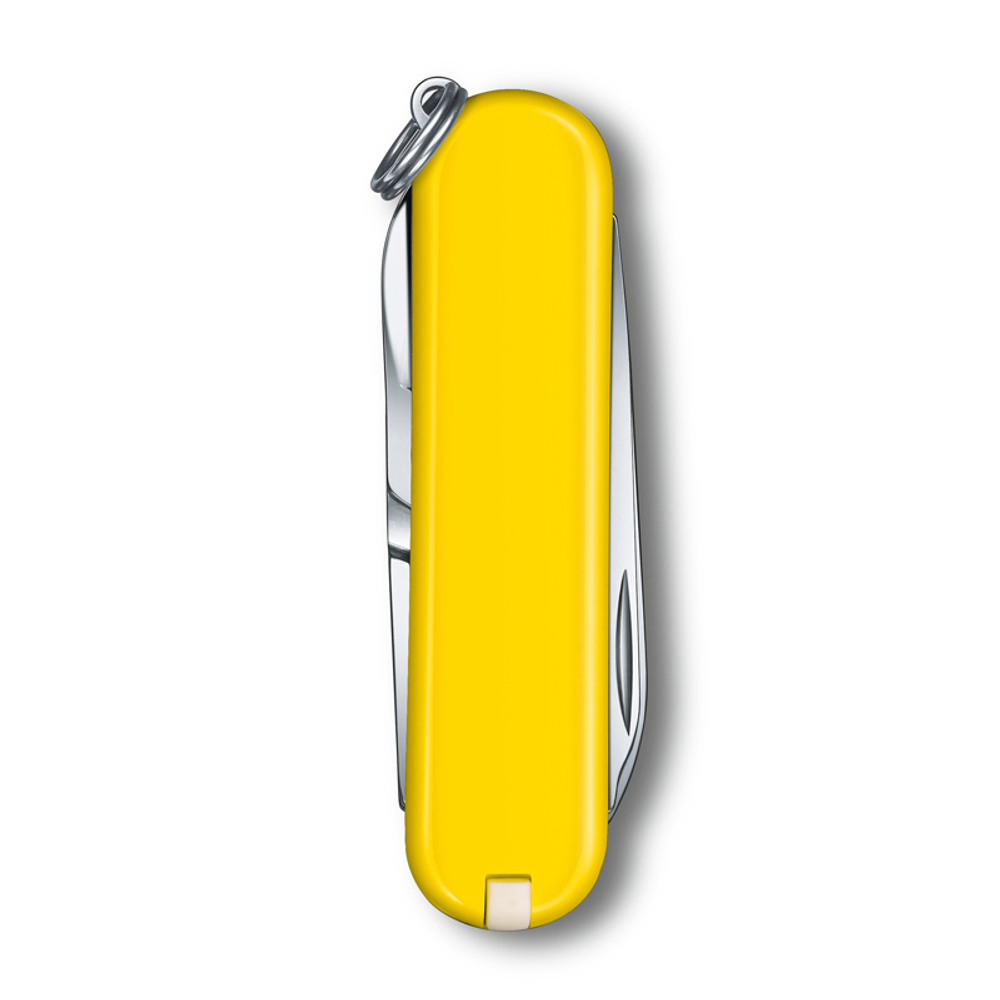 Нож-брелок Victorinox Classic SD Colors, 58 мм, 7 функций, "Sunny Side"