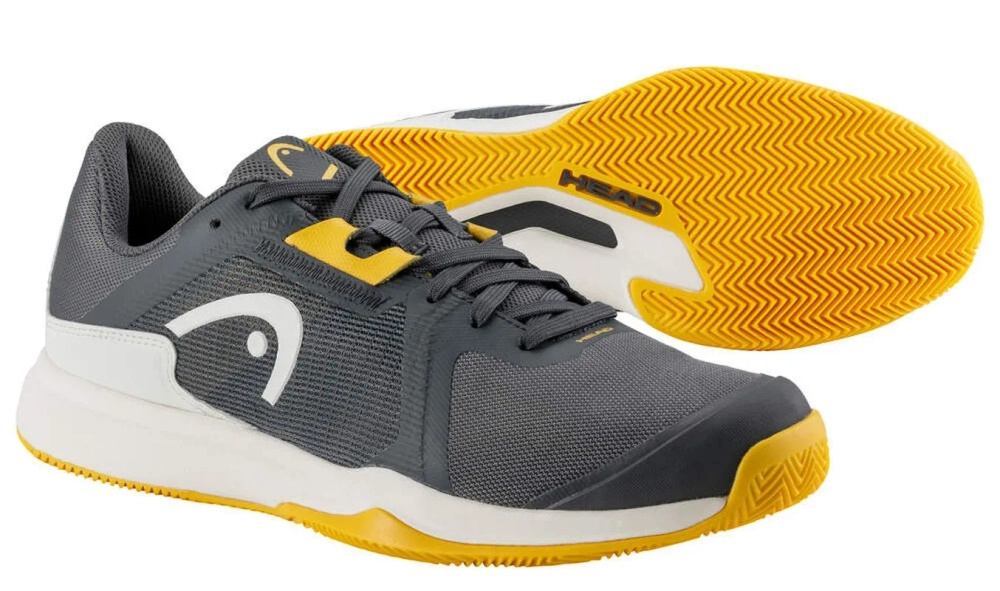 Мужские теннисные кроссовки Head Sprint Team 3.5 Clay - dark grey/banana