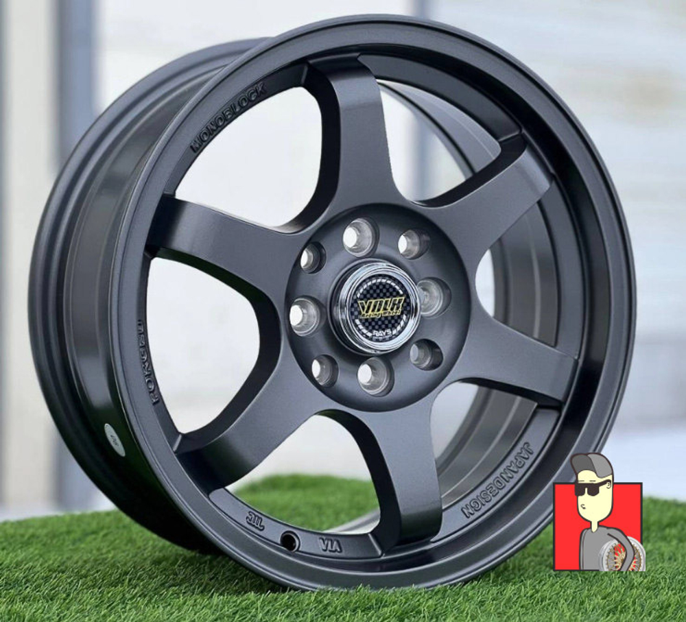 Комплект дисков Rays TE37 15x6.5 et35 4x100/4x114.3