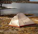Палатка Naturehike Cloud Up 2-местная, алюминиевый каркас, зеленая-белая , артикул NH17T001-T-TBGR