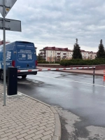 Шлагбаум с прямоугольной стрелой