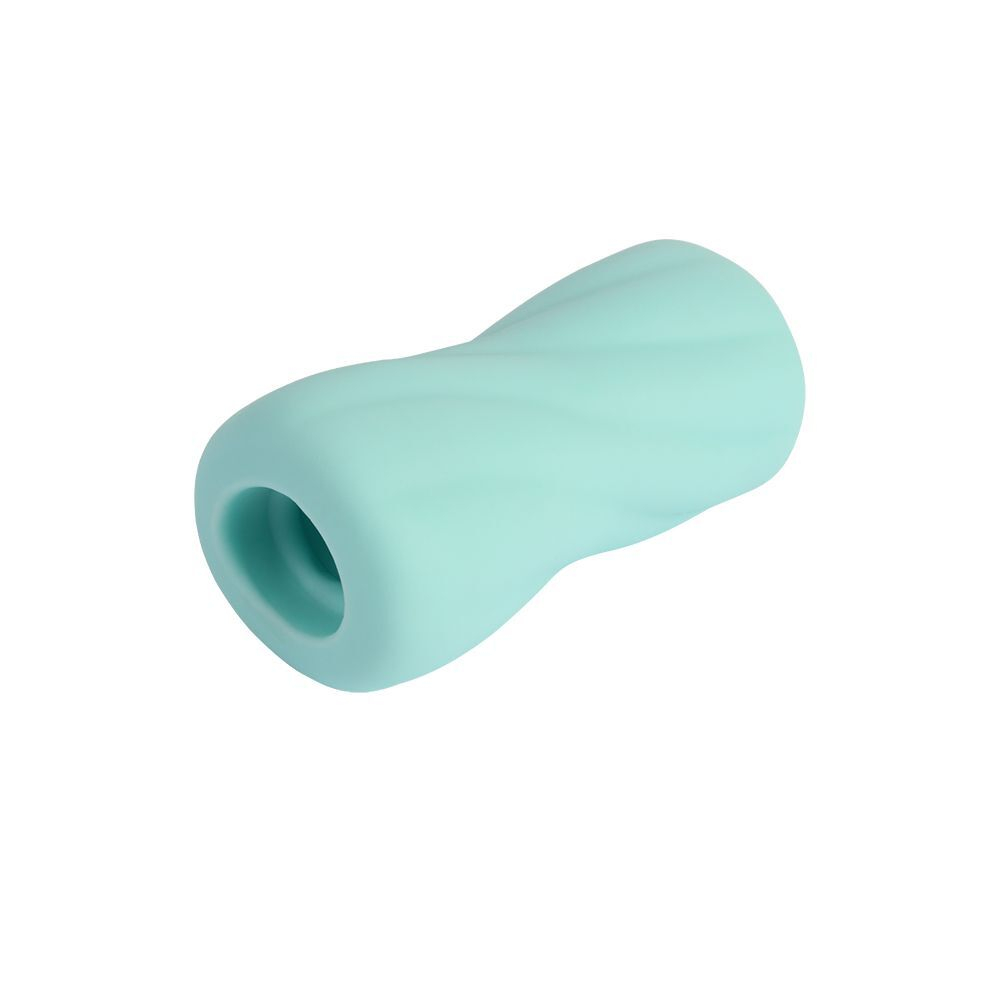 Аквамариновый мастурбатор Blow Cox Masturbator Pleasure Pocket (Цвет: аквамариновый)