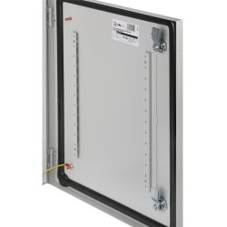 Корпус металлический ЭРА OPTIMA ЩМП-50.40.22 500х400х220 IP66 У2 серый | Корпуса металлические с монтажной панелью