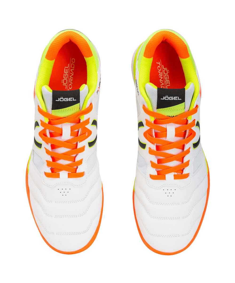 Бутсы зальные Tornado 2.0 White/orange