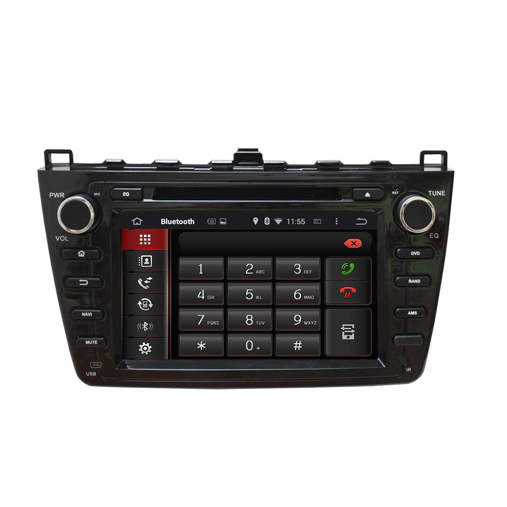 Установочный комплект для MAZDA 6 2007-2012 черный  KUBERG KD-8001b-P5