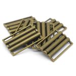 Пряжка-застежка 40.0 мм (внешн. 45х31 мм), 6 шт, латунь, BIG