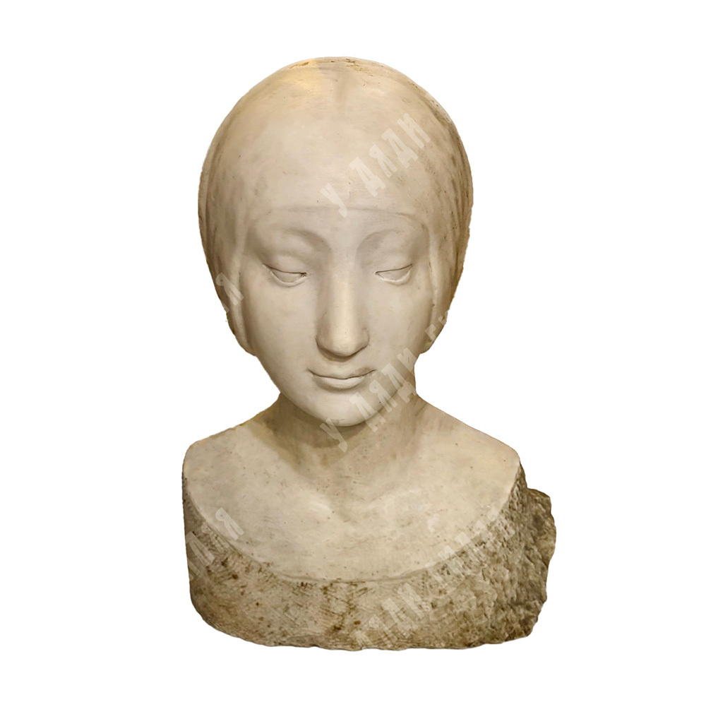Динес Ю. С. Алиенора Аквитанская. Итальянский мрамор. 1949