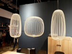 Pendant design lamp  Spokes 2 by Foscarini (Yellow)
