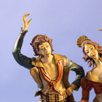 Фарфоровая мануфактура Capodimonte «Танцующая пара»